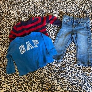 Shirts and pants 12 month boy